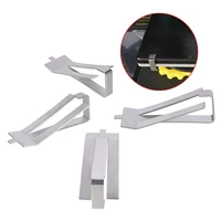 4pcs 3d printer parts stainless steel glass heated bed clips clamp holder heatbed clip for creality ender 3 v2 ender3 pro cr 10s