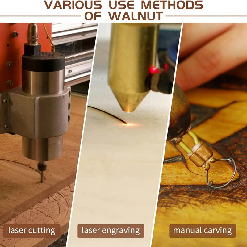 Комплект из 6 предметов фанеры толстая НЕОБРАБОТАННАЯ древесина для рукоделия