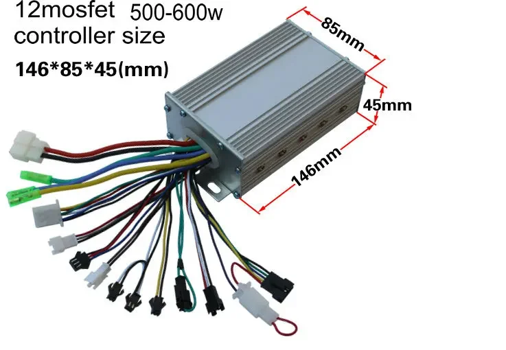 MC60 матричный экран вертикальный ЖК-инструмент + 24V36V48V/450W-1000W комплект контроллера