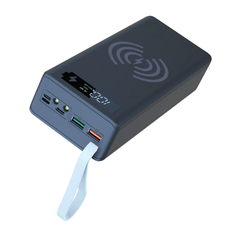 

USB 16X1865 0 аккумулятор, внешний аккумулятор, коробка для хранения аккумулятора PD-с фонариком, съемный для зарядки смартфона