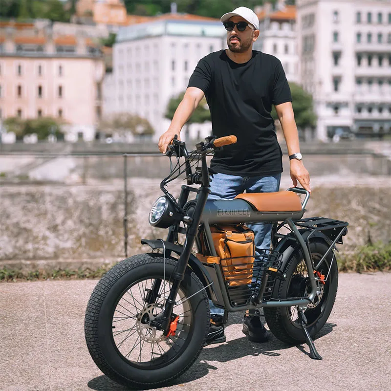 Coswheel взрослый внедорожный горный электрический велосипед 1500 Вт 48 В с тормозами