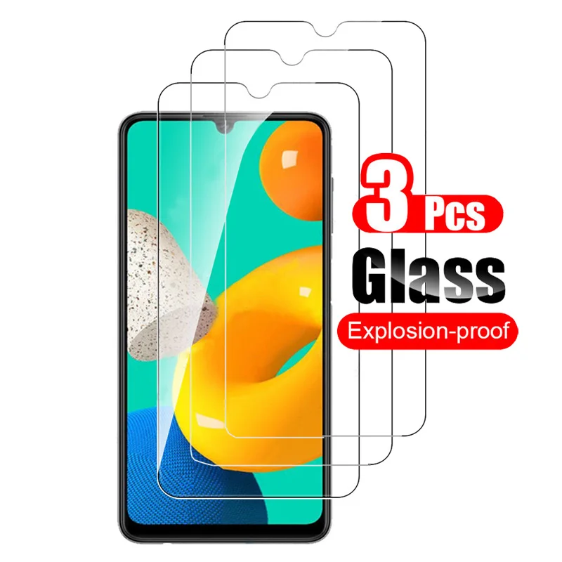 

Закаленное стекло для Samsung Galaxy M32, защита экрана от царапин, защитная пленка 2.5D 9H для Samsung Galaxy M32 M 32, 3 шт.
