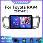 Автомагнитола 2 Din, Android 10, мультимедийный видеоплеер для Toyota RAV4 RAV 4 2012-2018, GPS-навигация, Авторадио 2 Din для Carplay