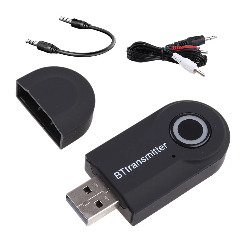 

Wireless Bluetooth 4.0 Transmitter A2DP Audio Receiver Devices RCA to 3.5mm AUX USB Mini Stereo Adapter
