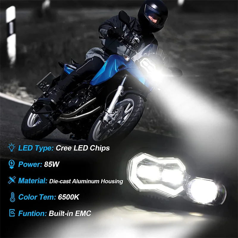 Фара нового поколения вспомогательные мотоциклетные фары для BMW F800GS F800R F650 700 800 GS F