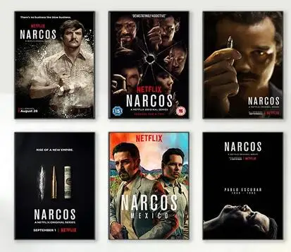 

Season Narcos Print Art Canvas Poster For Living Room Decor Home Wall Picture