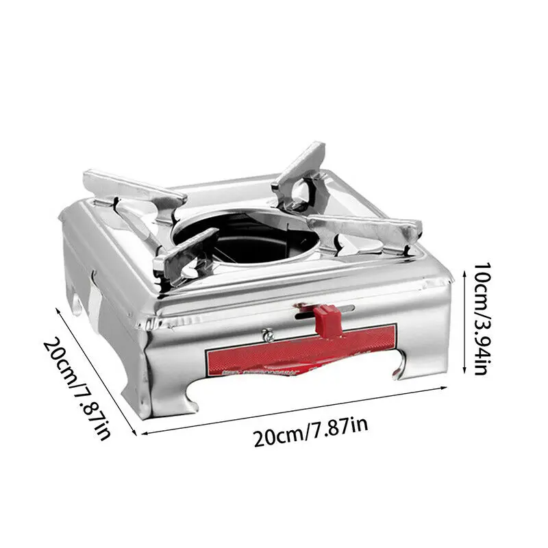 Спиртовая горелка из нержавеющей стали для кемпинга твердая жидкая спиртовая