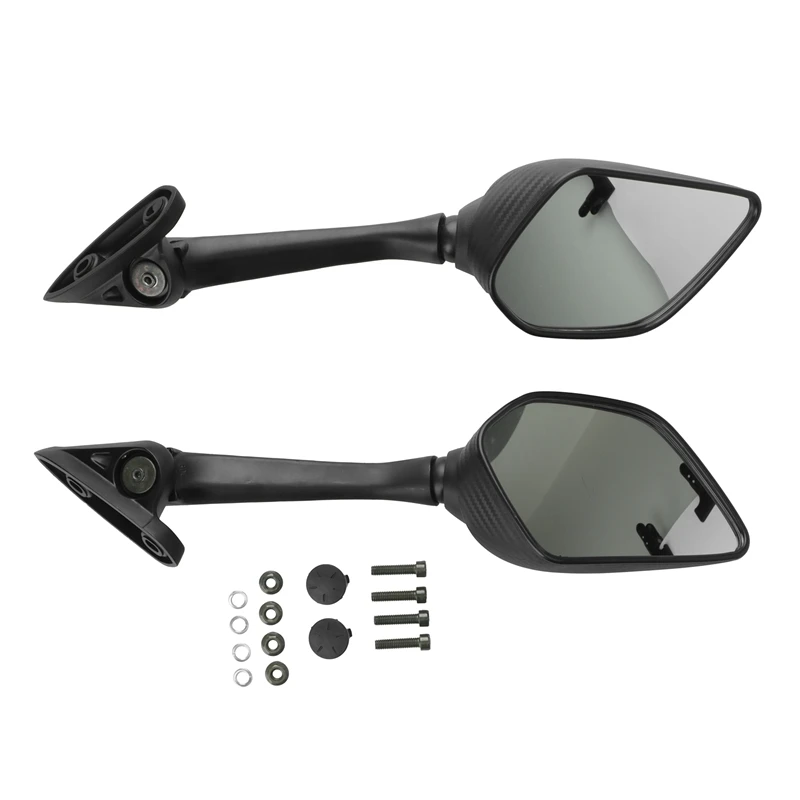 

Складные боковые зеркала для мотоциклов, зеркало заднего вида для слепых зон для Yamaha YZF R3 R25 2015-2018