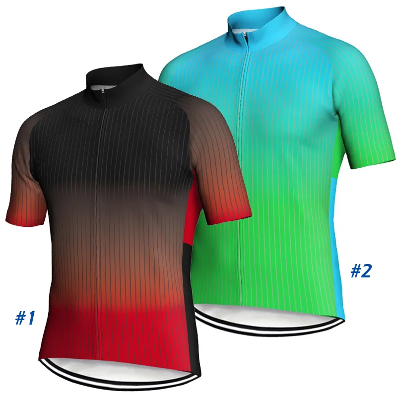 

Cycling Jersey Jacket Summer Short Sleeve Fit Bike Shirts MTB Road Maillot Ciclismo Sport Wear Bicycle Men Downhill Race Clothes