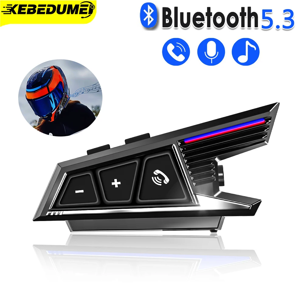 

Bluetooth-гарнитура для мотоциклетного шлема, с голосовым управлением