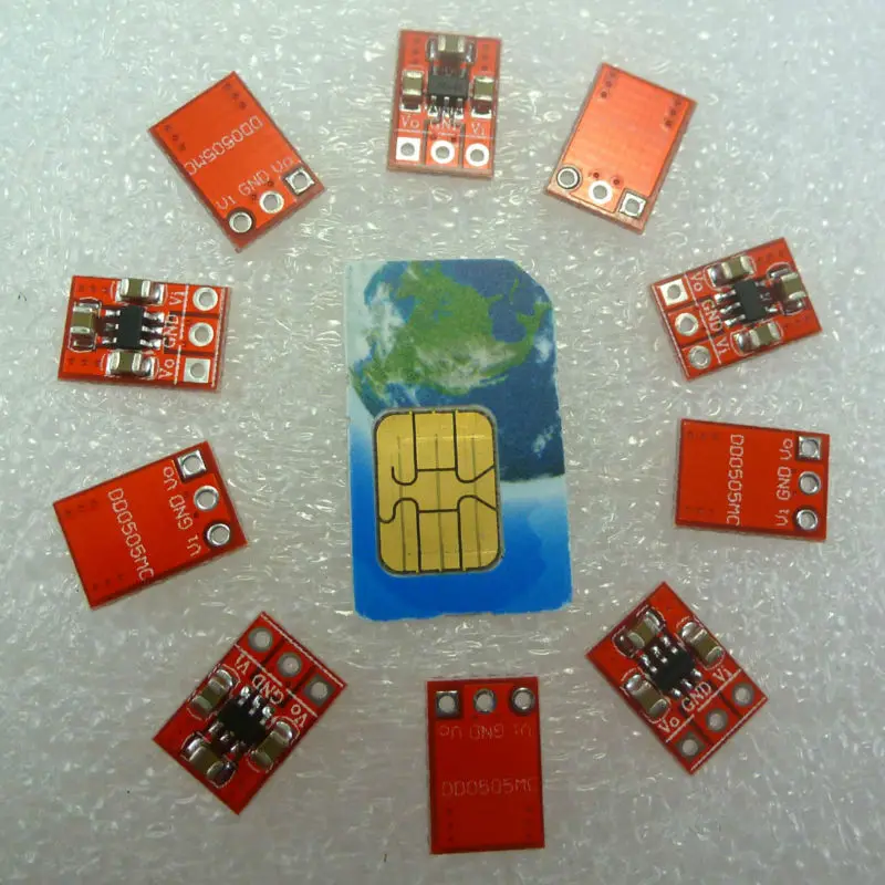 10 шт. Маленький преобразователь постоянного тока от 3 В до 5 повышающий модуль