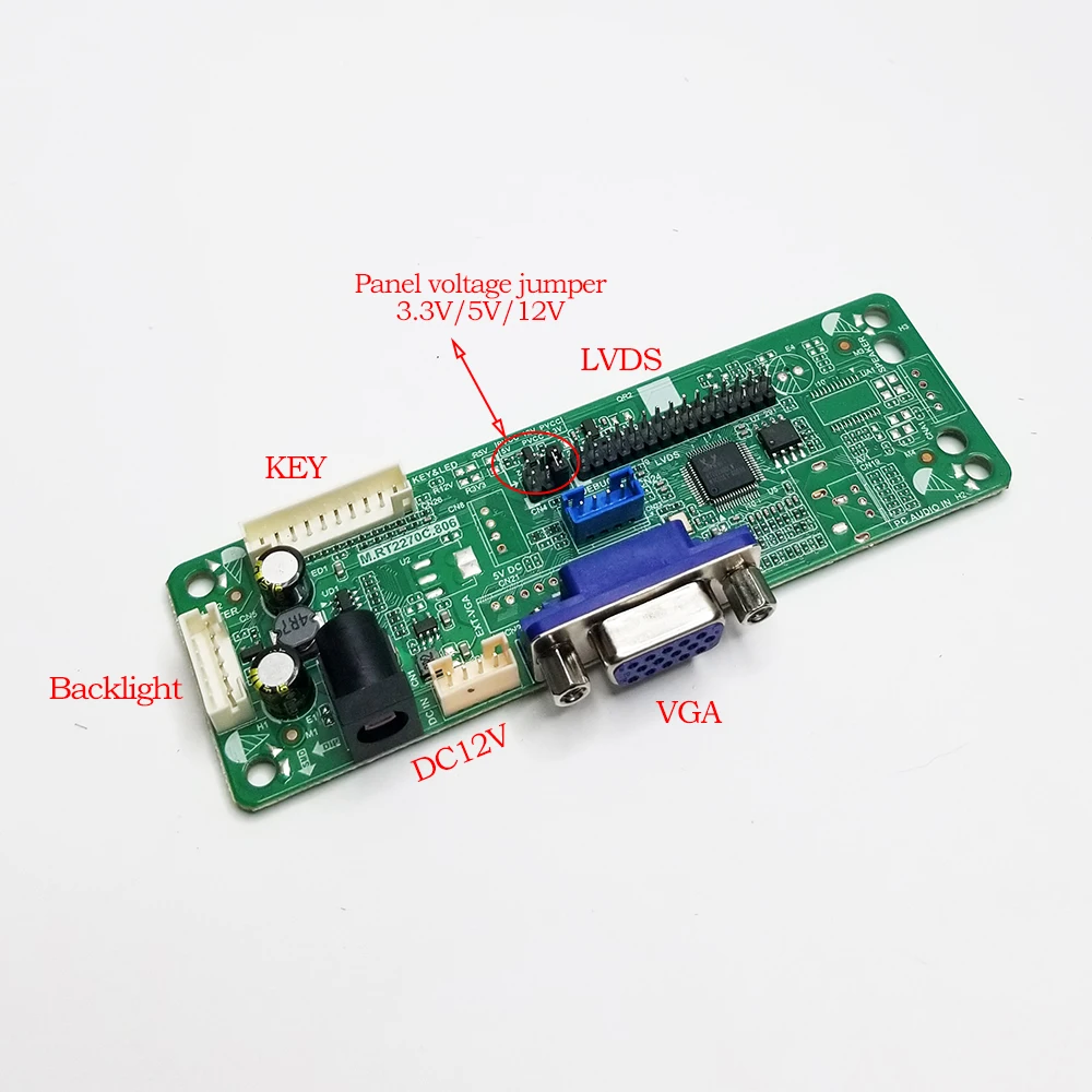 Плата контроллера драйвера ЖК-дисплея для G121S1-L01 G121SN01 V0 V1 V3