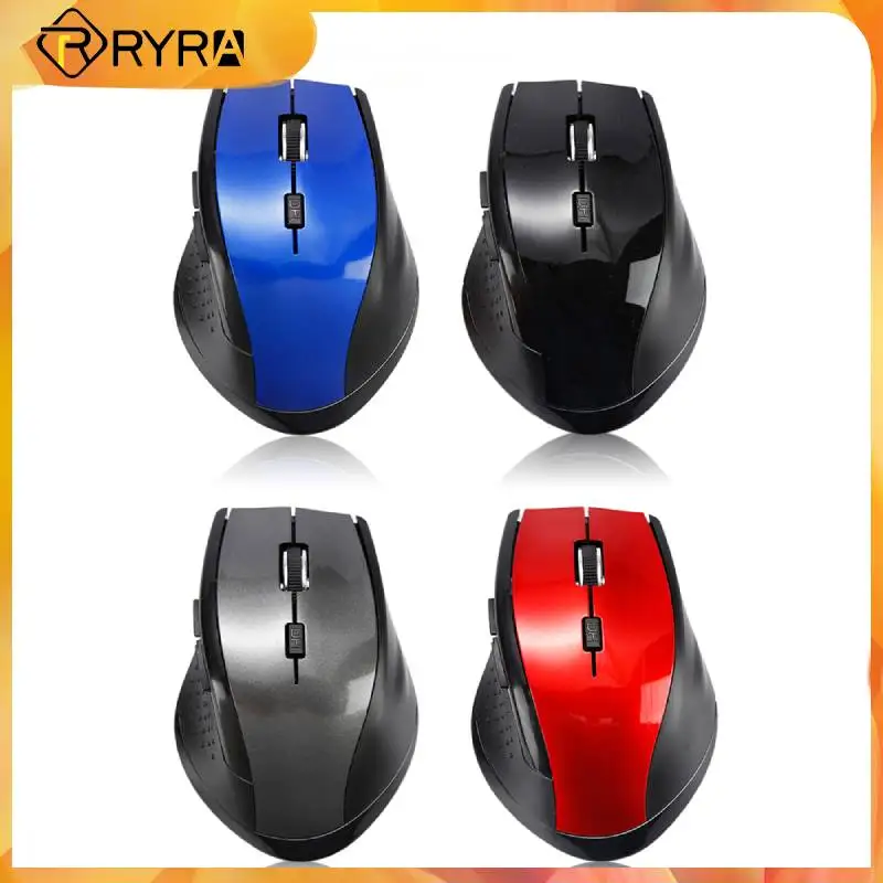 

RYRA Battery Wireless Mouse 2.4Ghz Gaming Mice With USB Receiver 1200DPI Portable Optical Mouse For Computer Laptop Macbook