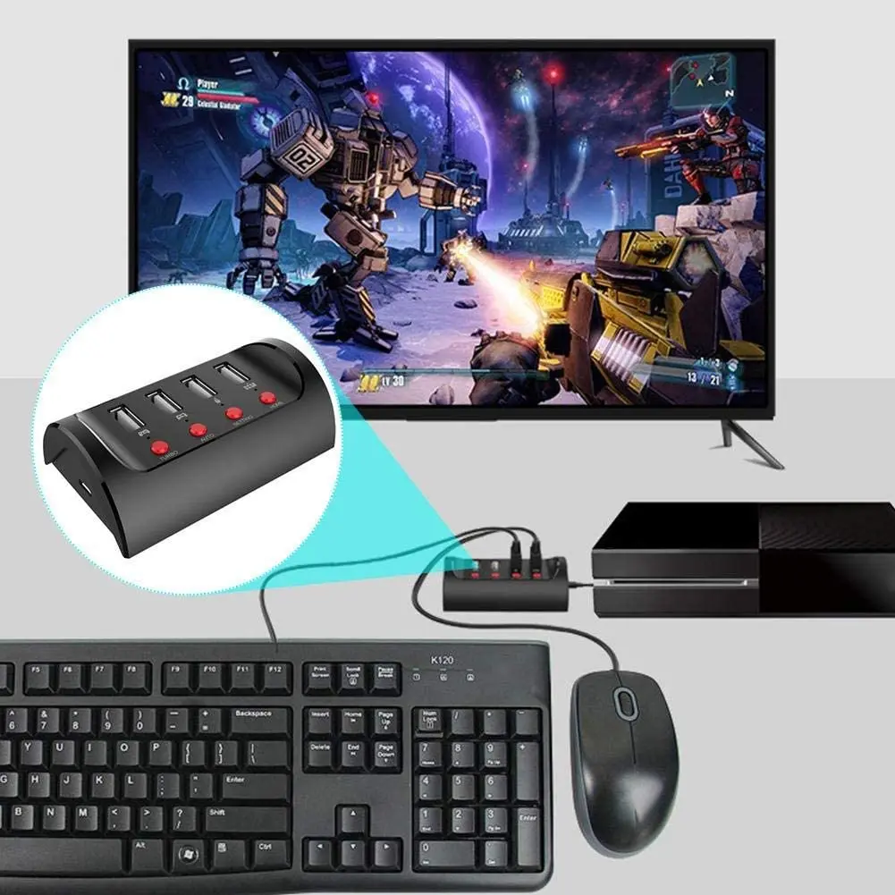 Конвертер клавиатуры и мыши ipega PG9133 для NSwitch/P4/X1 портативный конвертер мобильного