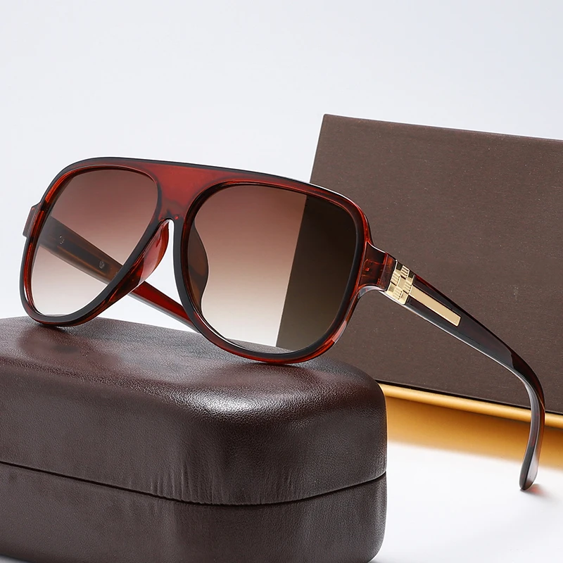 

Sunglasses AAA Men Luxury Brand l-u Mirror Colors PILOT optical Women 30G glasses Metal frame Vintage