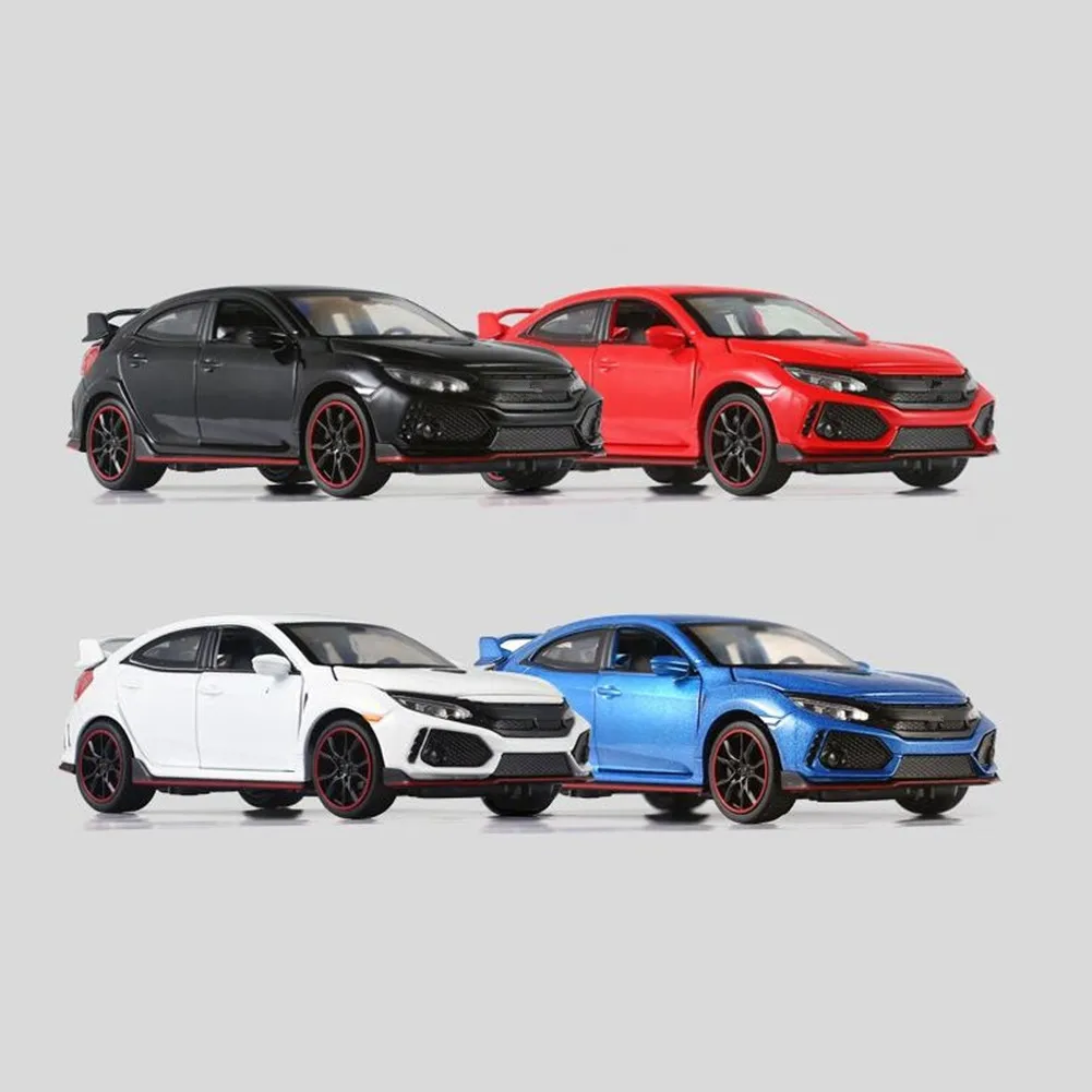 

1:32 литая цветная модель игрушечного автомобиля со звуком светильник для детей/мальчиков, подарок на день рождения/Новый год, украшение для офиса/дома