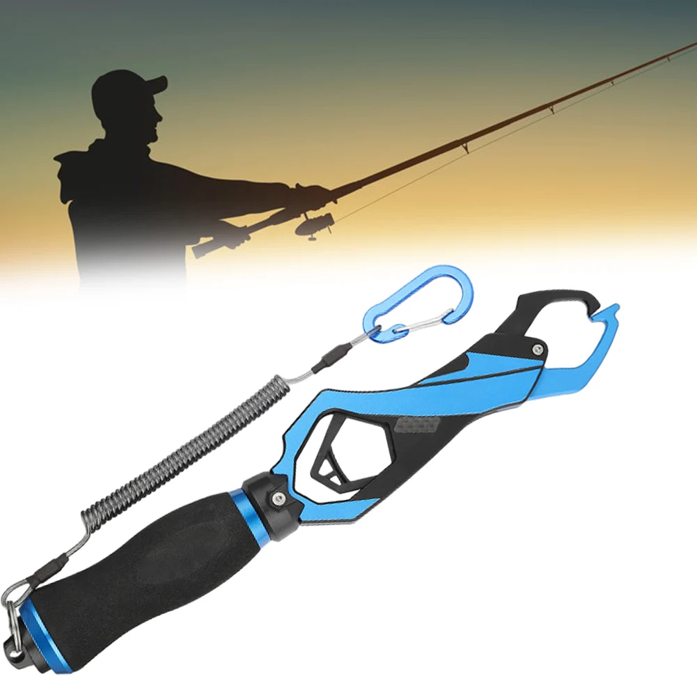 

Luya Fishing Pliers Set With Concealed Spring Scale Non-slip Fishing Control Plier Fishing Tackle