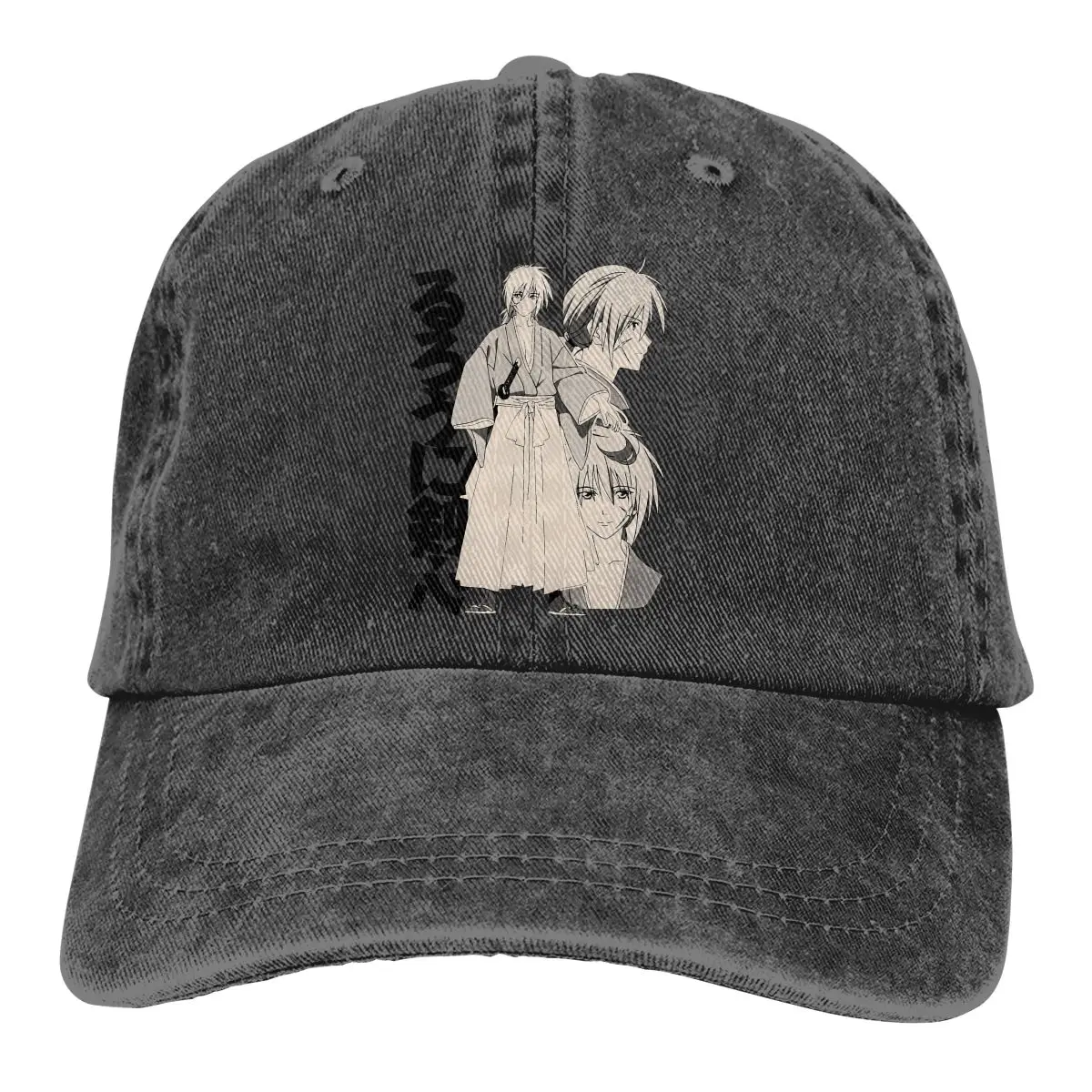 

Oro! Rurouni Kenshin Baseball Cap cowboy hat Peaked cap Cowboy Bebop Hats Men and women hats