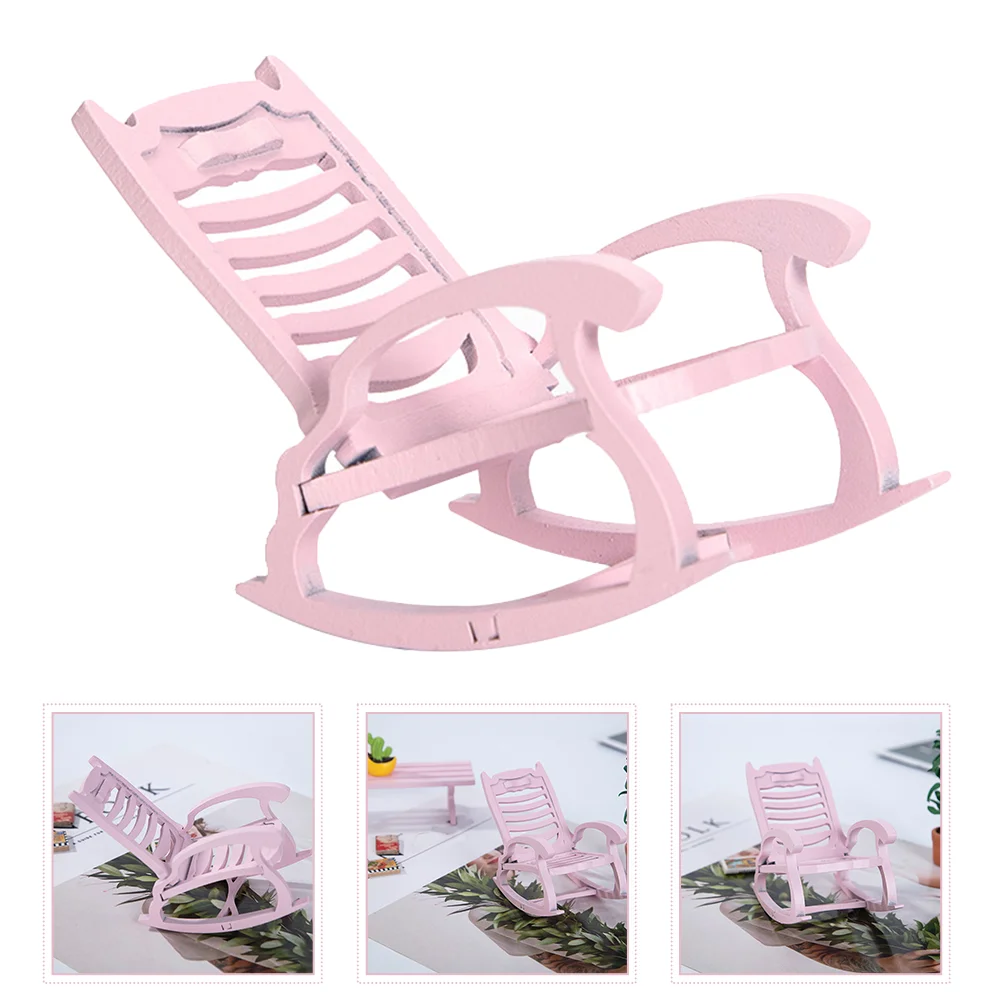 

Wooden Miniature Rocking Chair Rocking Chair Pocket Chair Pocket Beach Rocking Chair House Wood Miniature Chair