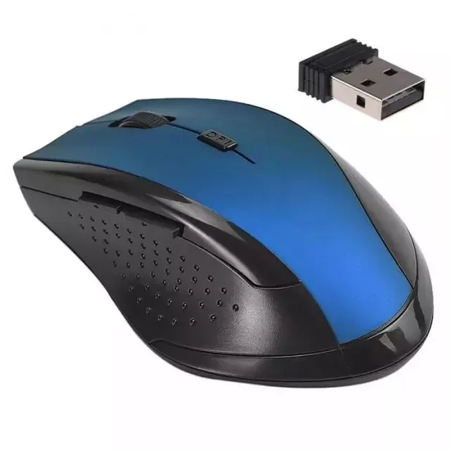 

2.4G Wireless Optical Mouse 6D Office 2.4G cordless Computer Mice for Laptop Desktop Notebook USB Mause