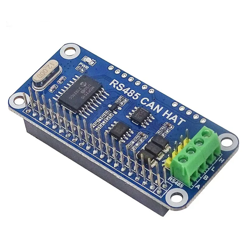 Фото CAN HAT Waveshare RS485 для Raspberry Pi Zero/Zero W/Zero WH/2B/3B/3B+, плата CAN-контроллера: трансивер MCP2515, 485: SP3485, №5