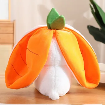 Adorable 35cm Carrot Rabbit Plush Toy in a Bag 6
