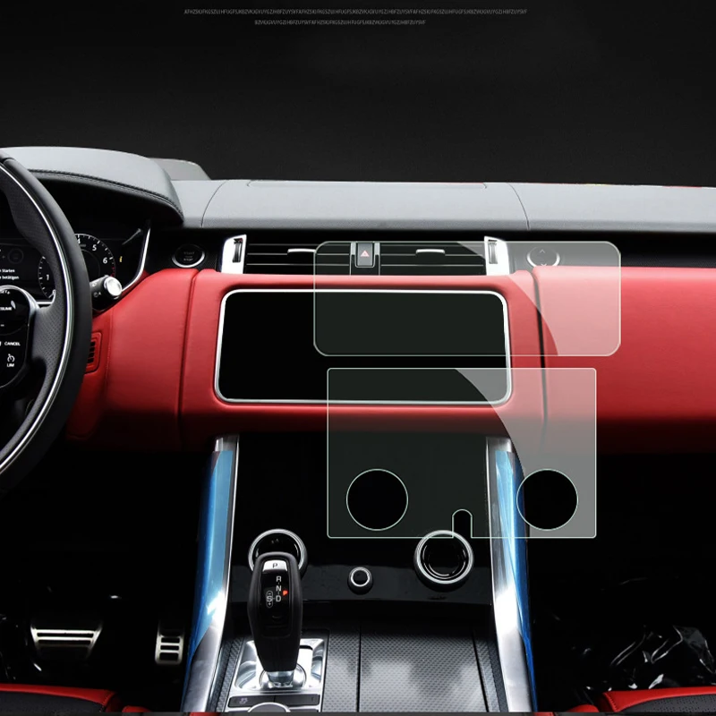 

Для Land Rover Range Rover Sport TPU Автомобильная защитная пленка из закаленного стекла для внутреннего центра управления GPS навигацией LCD сенсорный экр...