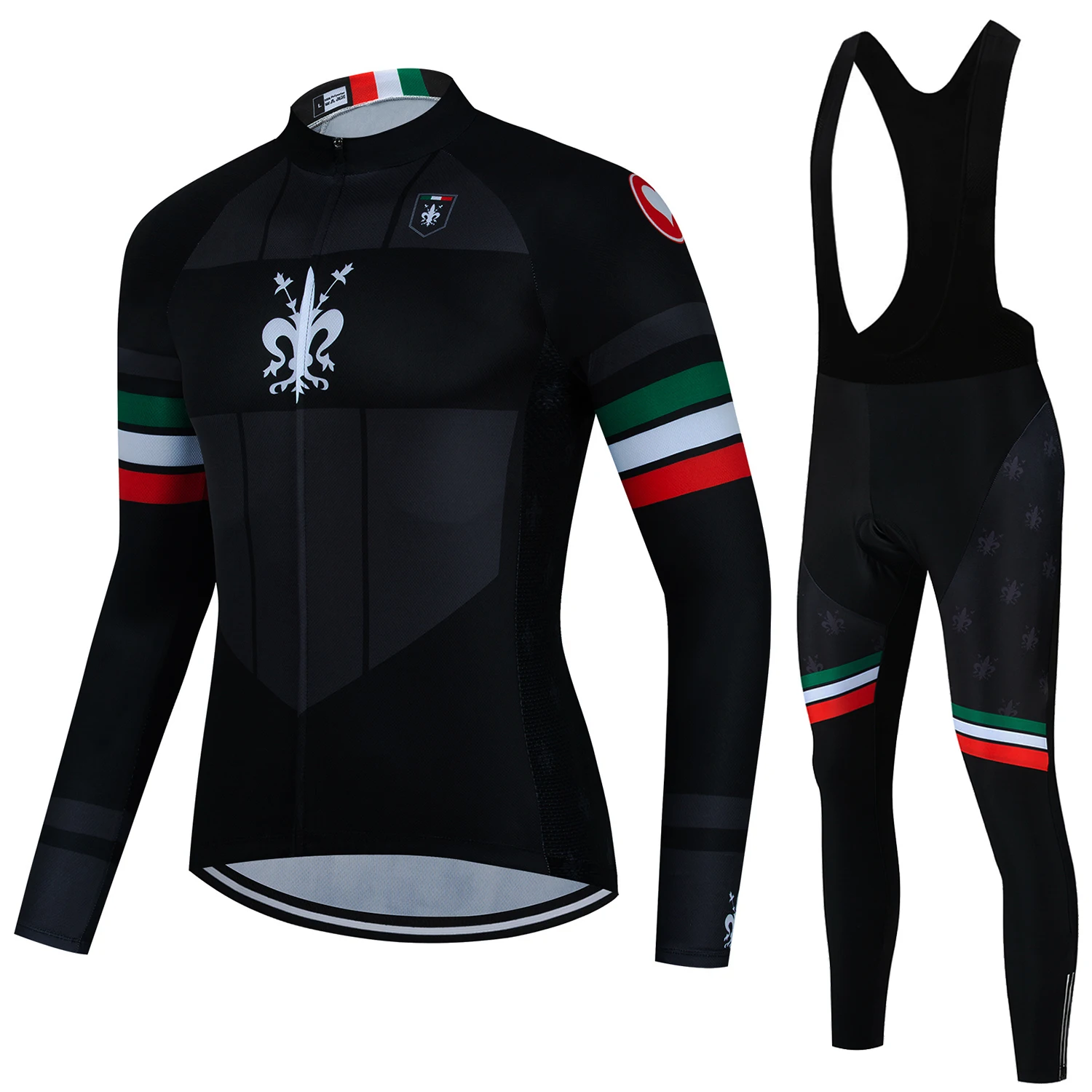 

Men's Spring and Autumn Outdoor Long Sleeve Cycling Suit Clothing Set Cycling Cycling Clothing Mountain Bike Cycling Sweatshirt