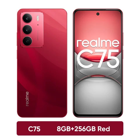 Смартфон Realme C75, 8/128ГБ, 8/256ГБ