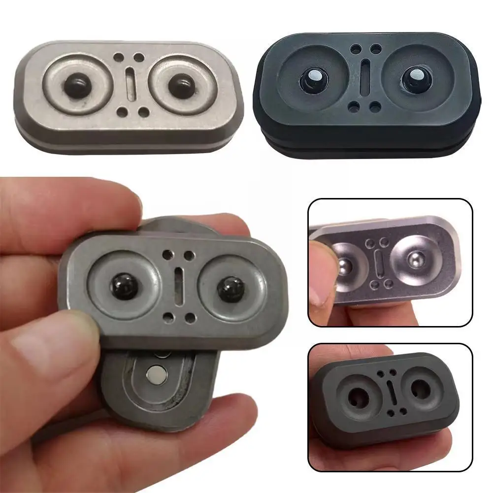 

Owl Fidget Slider Metal Magnetic Push Spinner For Adult ADHD Hand Sensory EDC Fidget Toys Office Desk Anxiety Stress Relief O4G8