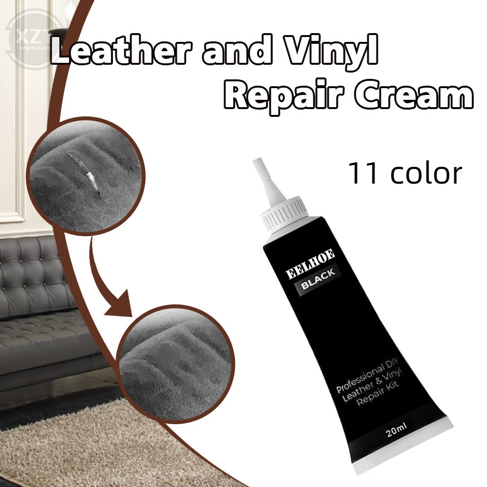 

20ml Advanced Leather Repair Gel Color Repair Car Seat Leather Complementary Repair Refurbishing Cream Paste Leather Repair Kit