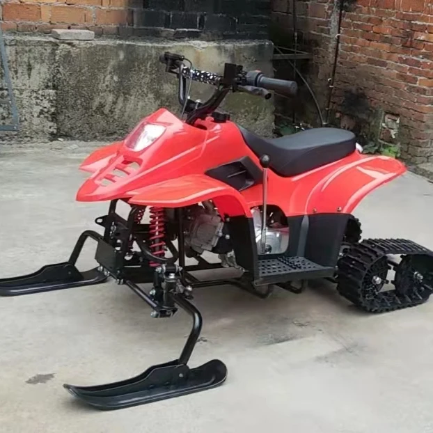 Взрослые катание на лыжах Топливные лыжи Автомобиль Направленные санки Снегоход