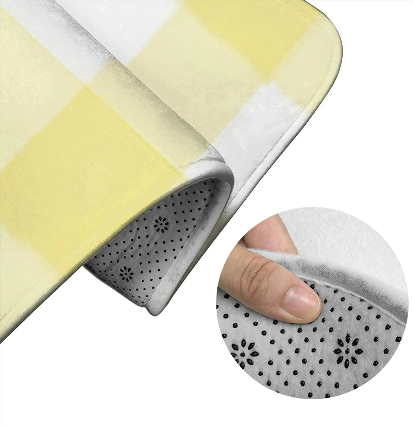 

Large Yellow Buffalo Che Bathroom Mat Sets 3 Piece Set Rugs Memory Foam Mat Set Toilet Seat Cover Bath Mat lid Cover
