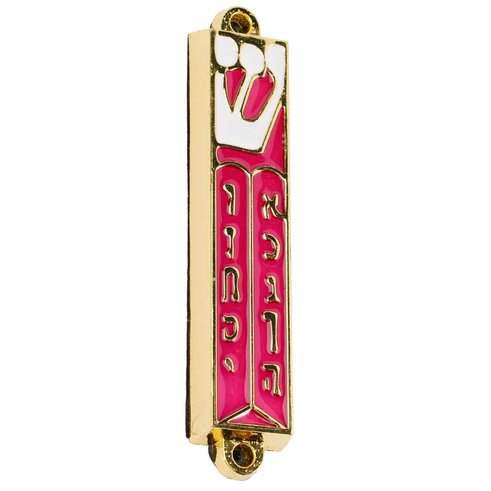 

Gatepost Holy Scroll Decorative Outdoor Decoration Mezuzah Decor Decorate Mezuzah House Decor Metal Religious Gift Travel Retro