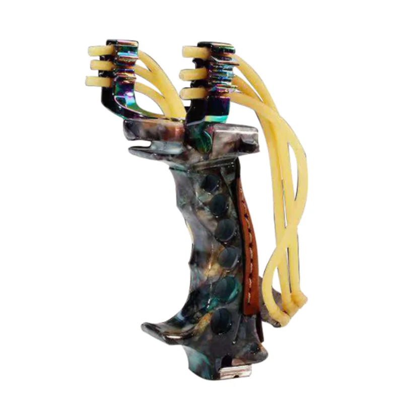 

New Camouflage Three-Card Stainless Steel Slingshot Outdoor Hunting Competitive Sports Multi-Function tool