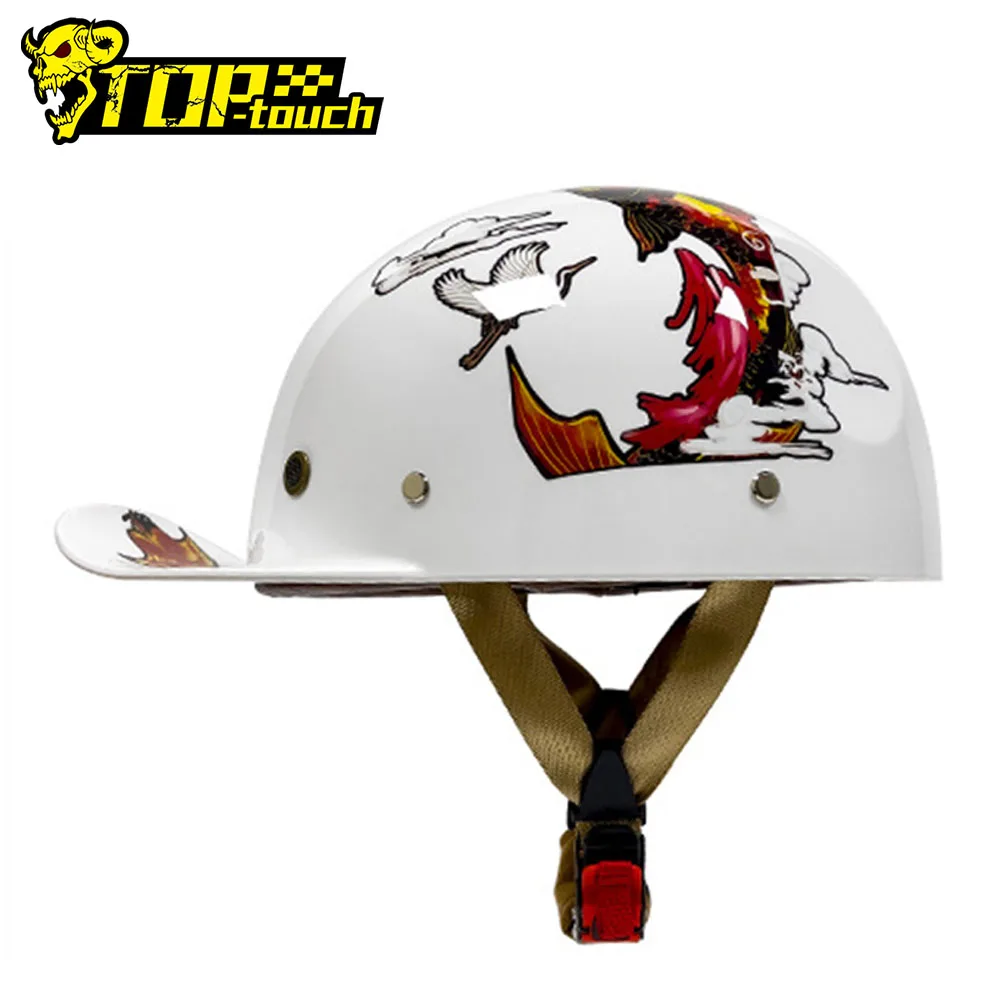 

Capacete De Moto Casco Moto Helmet For Motorcycle Capacetes Cascos Para Moto Baseball Hat Vintage Retro With Inner Sun Visor