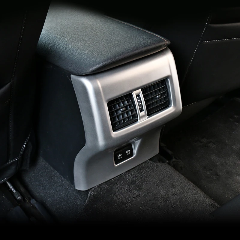 

For Toyota Camry XV70 70 2018 2019 2020 2021 2022 2023 XLE XSE Car Accessories Armrest Box Rear Air Vent Outlet Frame Cover Case