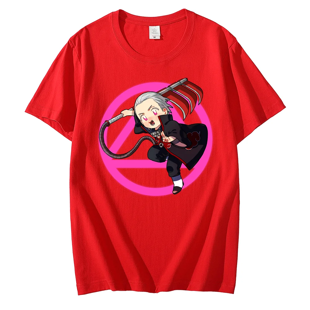 Футболка мужская и женская с рисунком из искусственного аниме