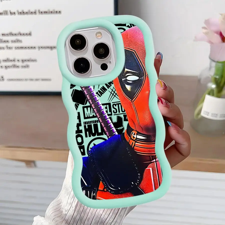 Чехол для телефона Marvel Deadpool Venom Realme C65 4G 5G C67 Narzo 30A N53 N55 50APrime 50iPrime 60x 70x 70 Pro Capa Cover