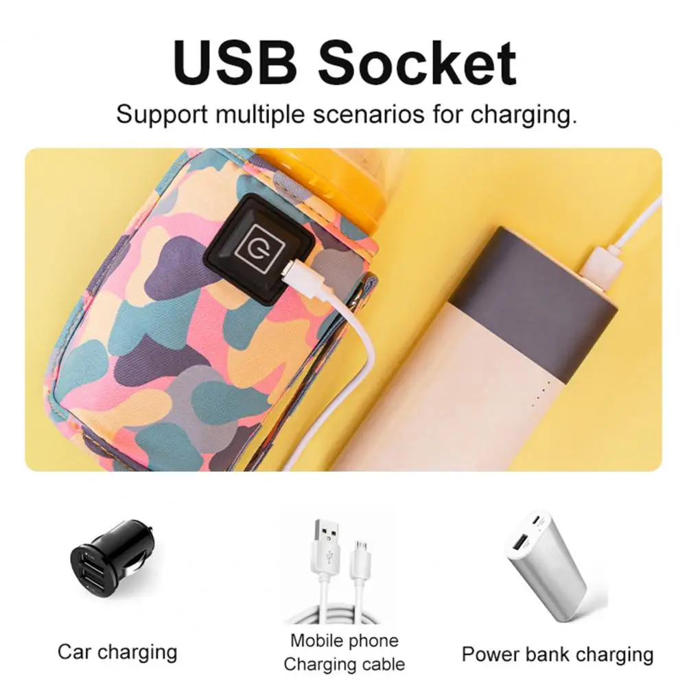 USB подогреватель бутылочек для молока и воды дорожный обогреватель детской