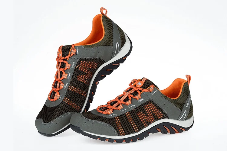 Merrell Men Outdoor Sports Shoes Breathable Light Mesh Aqua Male Camping Summer Walking Water Quick Drying  Sneakers 39-44