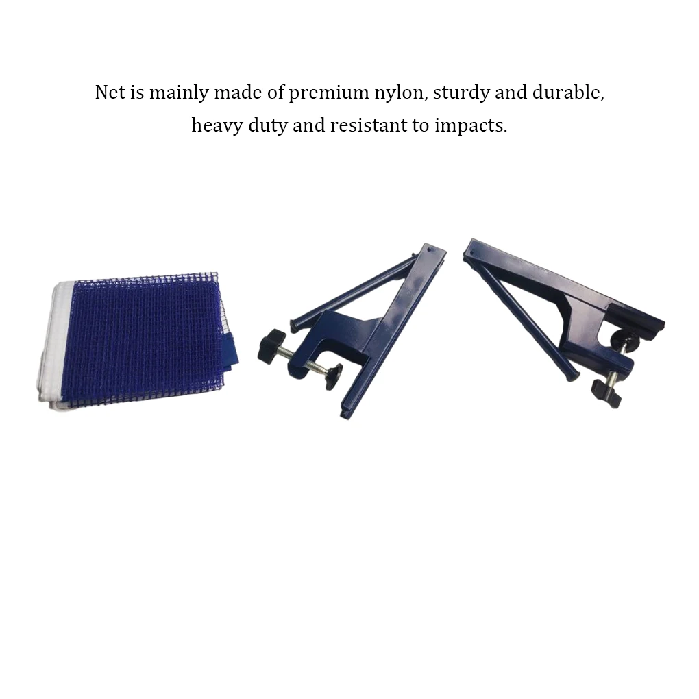 Портативная сетка для настольного тенниса с металлическим зажимом