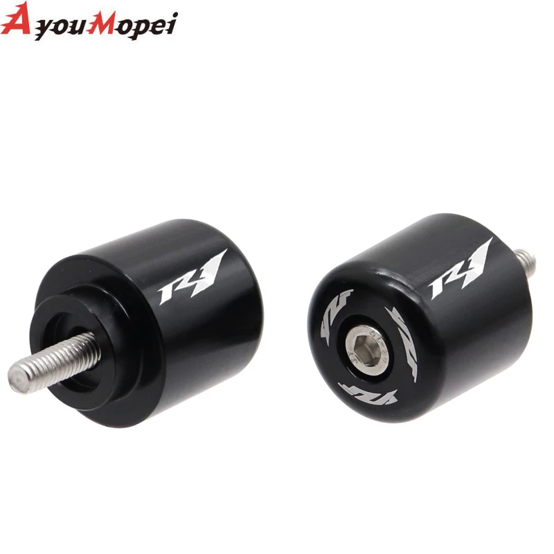 

Торцевая крышка ручки для YAMAHA YZF R6 2006-2020 YZF R1 1998-2023 R1M R1S YZFR1 ручки для мотоцикла торцевые тяги заглушки
