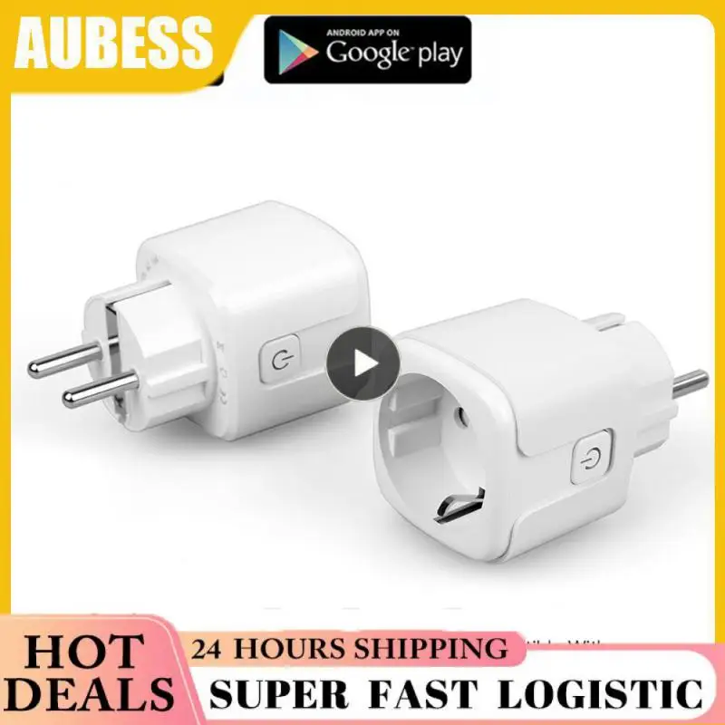 

2/3/5PCS Timing Wifi Eu Plug Aimore App Control Wireless Socket Overcharge Protection Smart Socket 16a