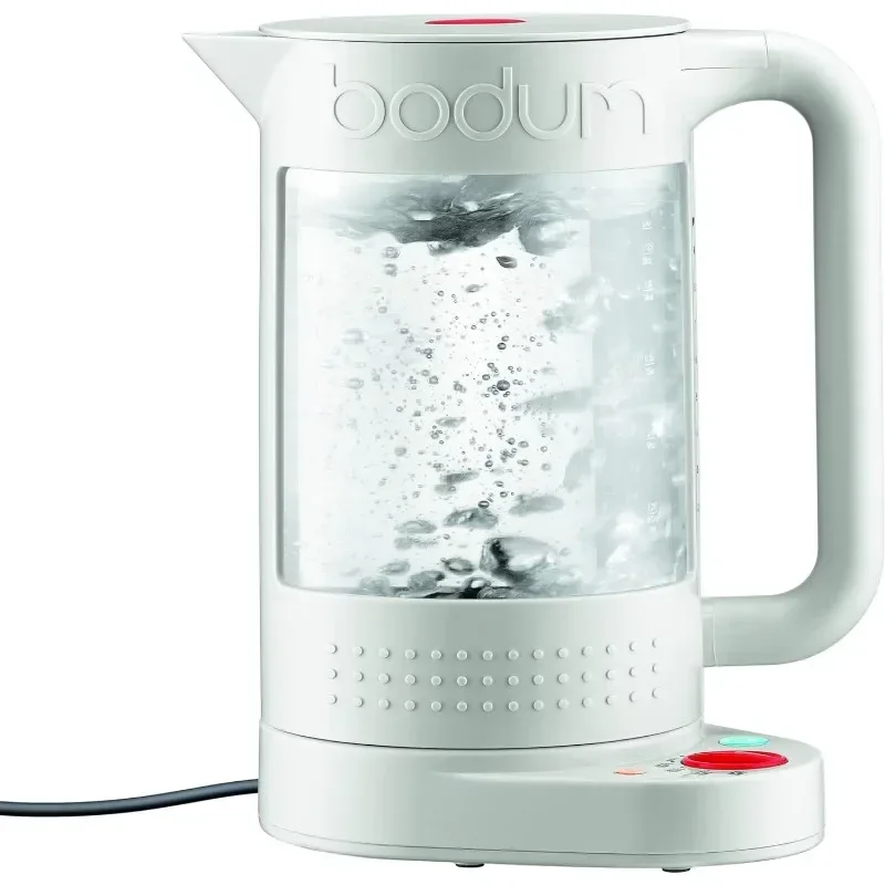 

Bodum Bistro Electric Double Wall Water Kettle with Temperature Control, 37 Ounce, White