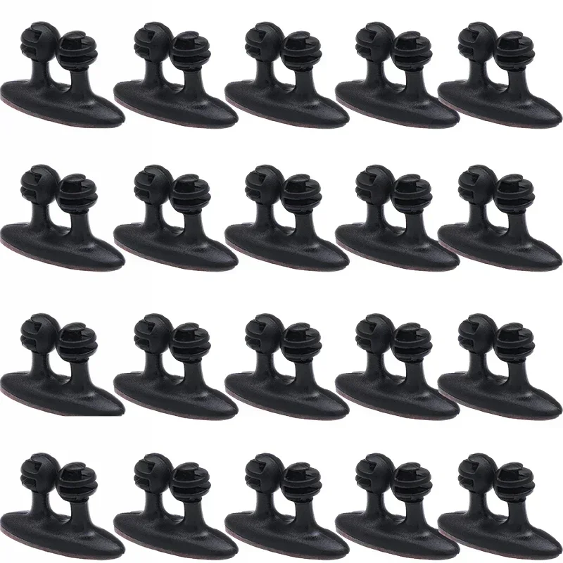 

1-20 шт. автомобильный держатель кабеля, автоматическое зарядное устройство, многофункциональный зажим для галстука, фиксатор-органайзер, зажим для кабеля наушников