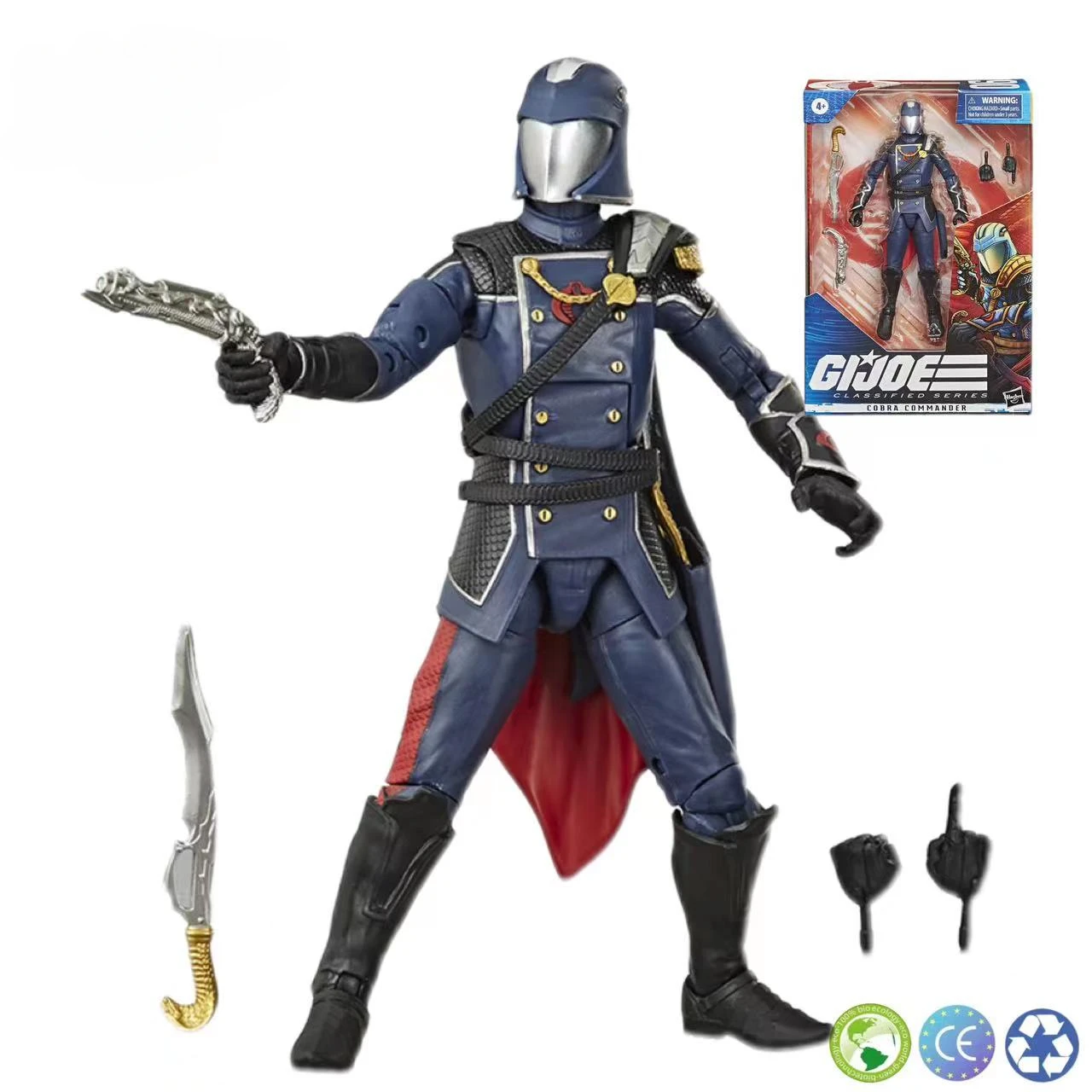 

G.I. Joe Classified Series Cobra Commander Action Figure Collectible Movie Model Toys Hobby Gift for Kids In Stock