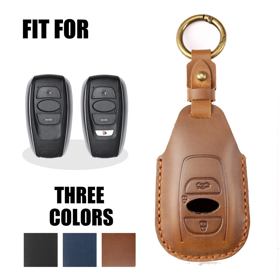 

Car Key Case For Subaru BRZ Forester Legacy Outback WRX WRX STI Impreza XV Crosstrek Smart Keyless Remote Cover Keys Bag