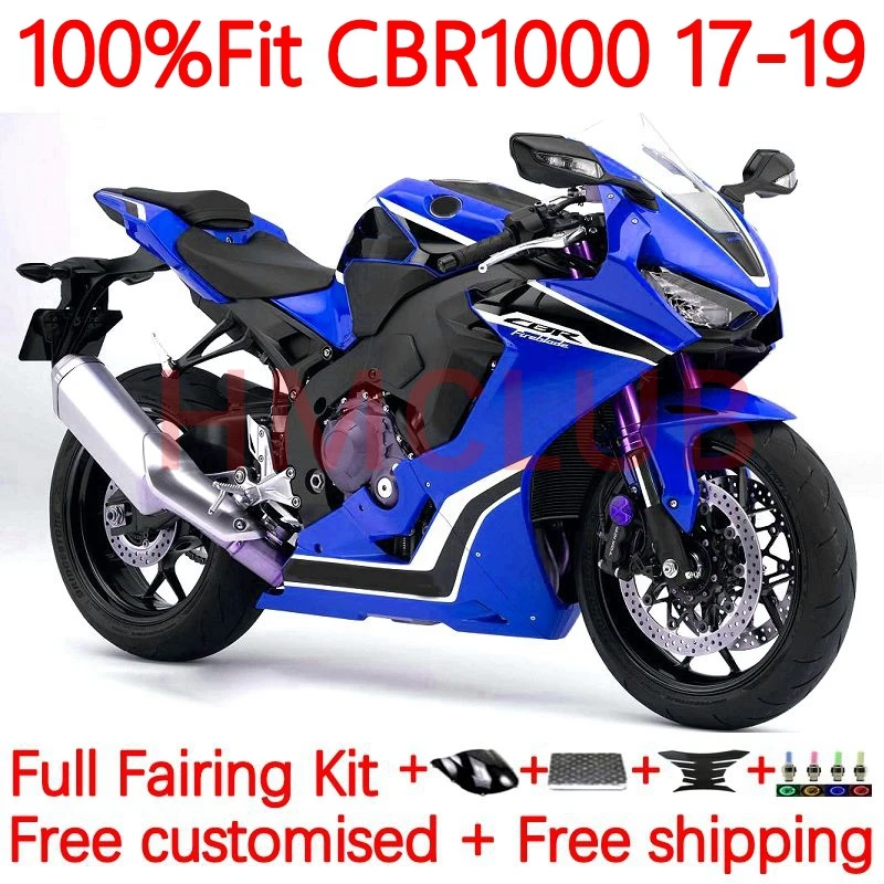 

Injection+Tank For HONDA CBR1000 CBR 1000RR 1000 RR CC CBR1000RR 2017 2018 2019 CBR-1000RR 17 18 19 Fairing 13No.127 glossy blue