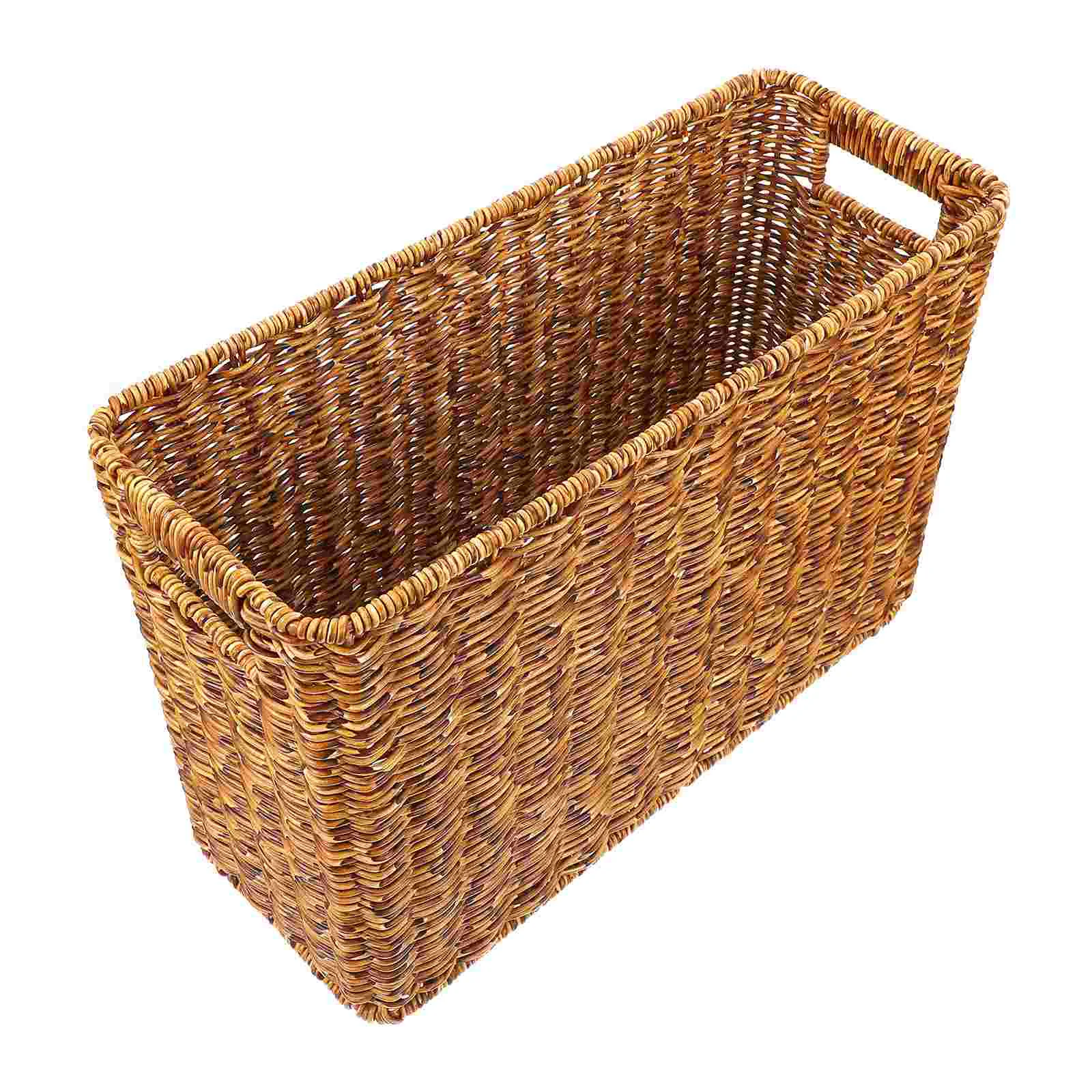 

Basket Storage Woven Bin Hyacinth Baskets Seagrasscube Largeorganizer Container Rattan Wicker Handwovenclothes Room Rectangular